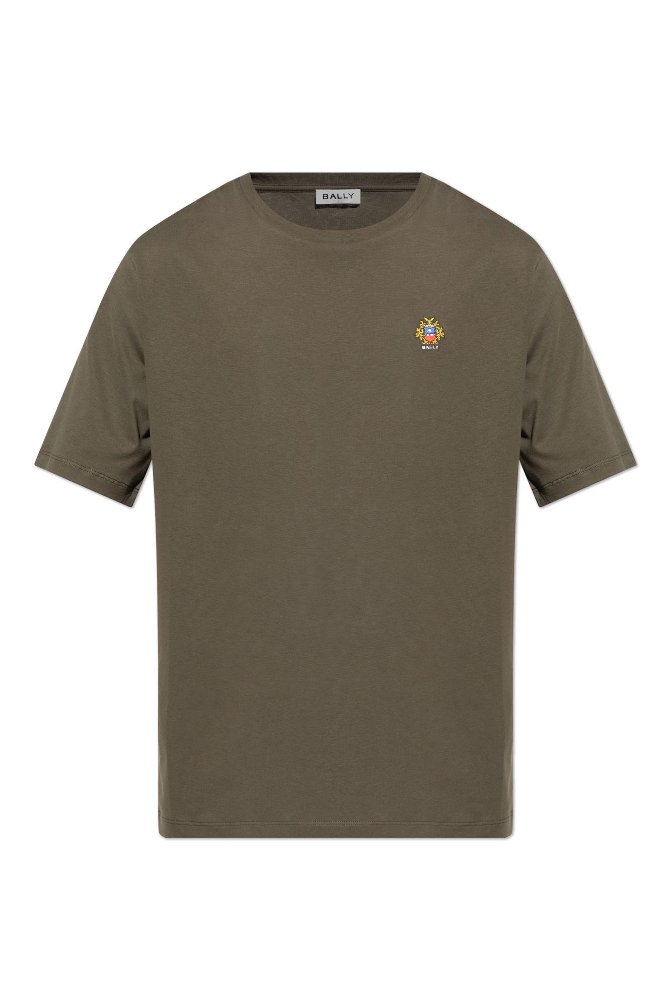 Green T-shirt with logo Bally - Vitkac GB